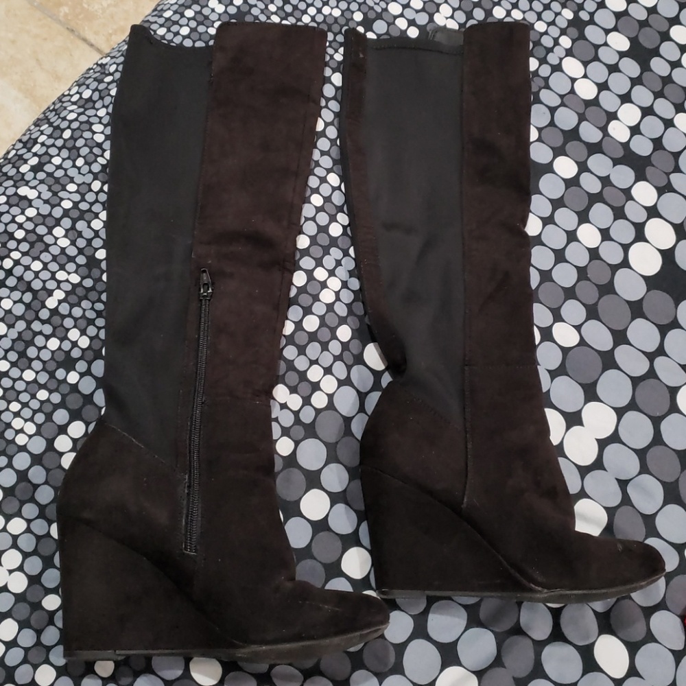Knee high boots